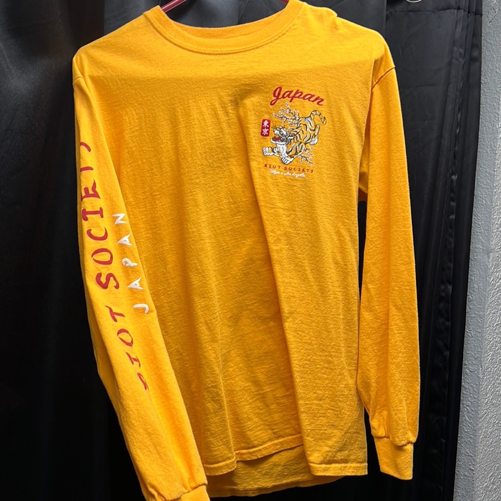 Yellow Riot Society long sleeve